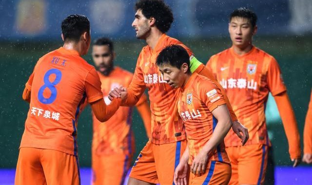 glow-kaiyun.com-【中超】费莱尼+徐新破门 泰山2比0河北提前3轮夺冠